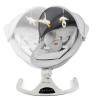 Kinderkraft Tulsy - электрический шезлонг-качалка 2 в 1 с пультом, таймером и Bluetooth • Gray (KBTULS00GRY0000)