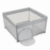 Kinderkraft Ziki - детский манеж • Grey (KLZIKI00GRY0000)