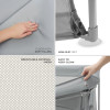 Kinderkraft Ziki - детский манеж • Grey (KLZIKI00GRY0000)