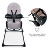 Kinderkraft Binci - дитячий стільчик для годування • Grey (KHBINC00GRY0000)