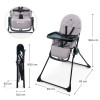 Kinderkraft Binci - дитячий стільчик для годування • Grey (KHBINC00GRY0000)