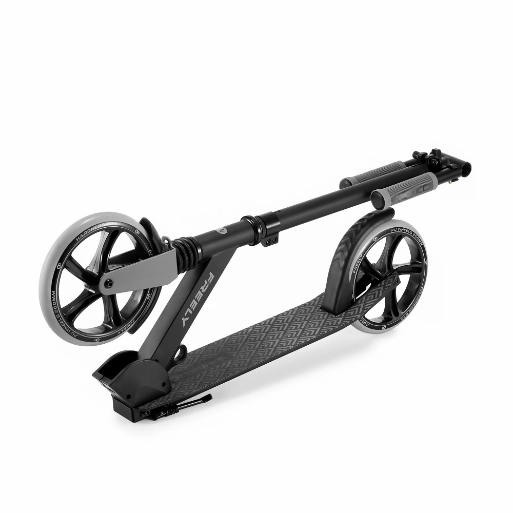 Kinderkraft Freely - дитячий складний самокат • Black (KRFREE00BLK0000)