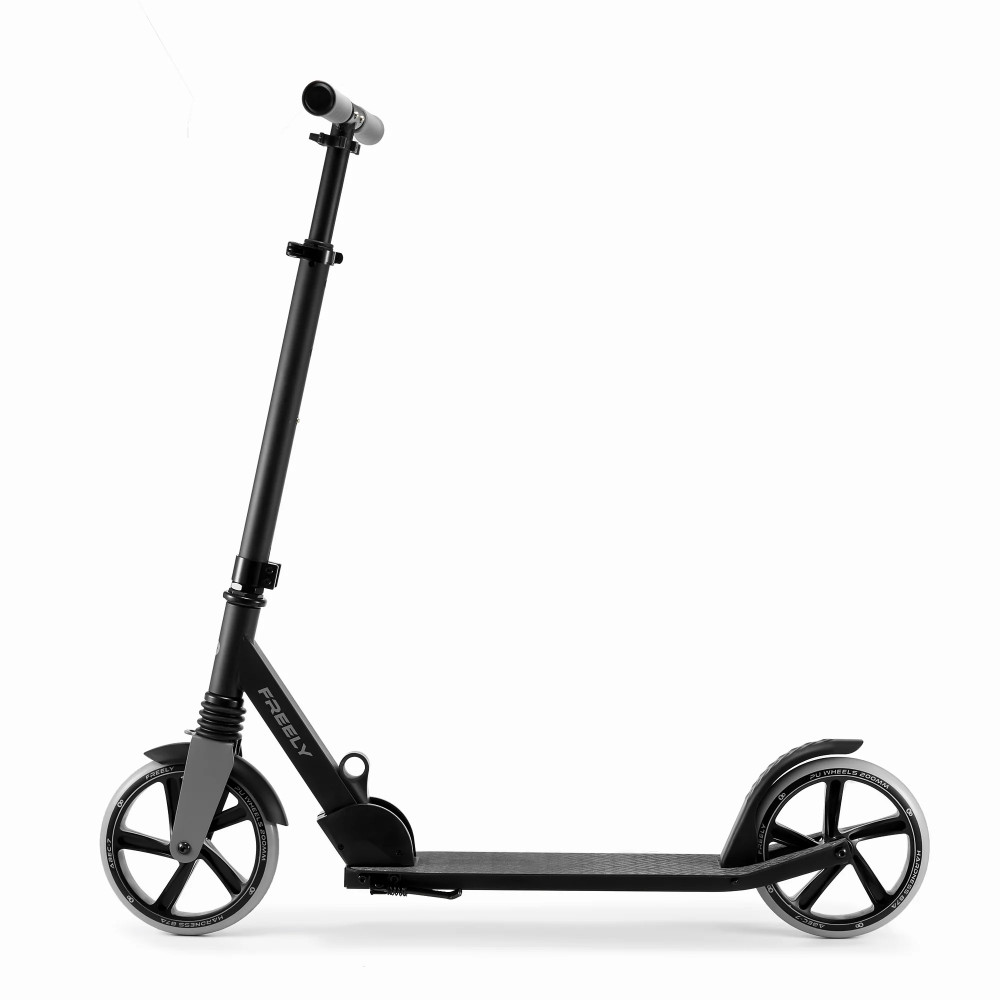 Kinderkraft Freely - дитячий складний самокат • Black (KRFREE00BLK0000)