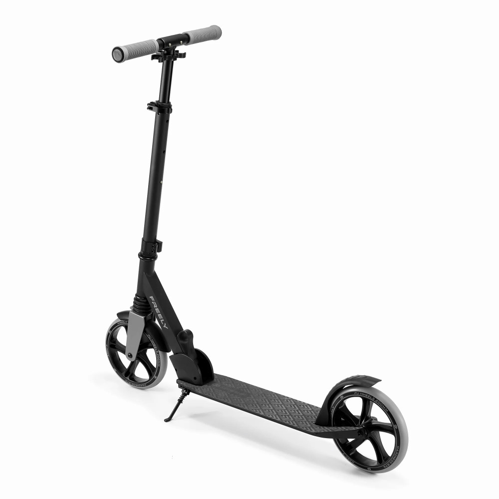 Kinderkraft Freely - дитячий складний самокат • Black (KRFREE00BLK0000)