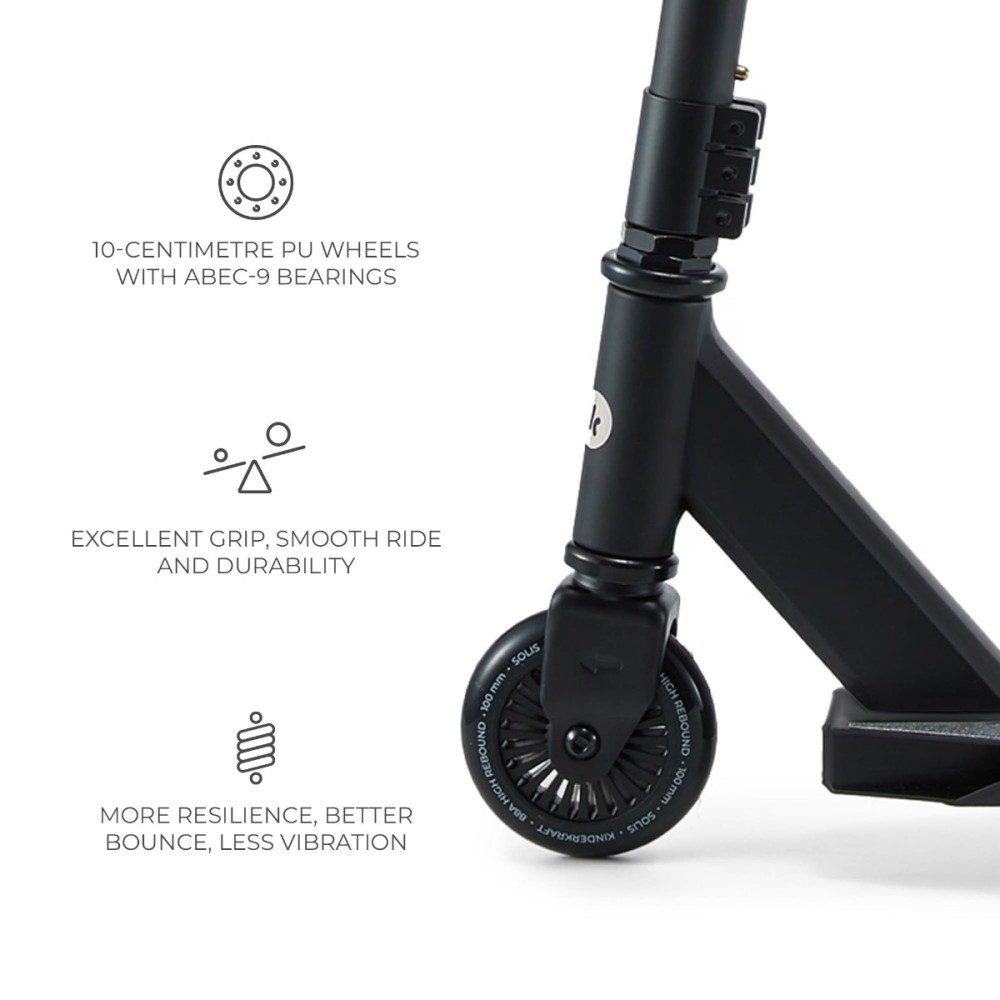 Kinderkraft Solis - детских спортивный самокат • Black (KRSOLI00BLK0000) Kinderkraft Solis - детских спортивный самокат • Black (KRSOLI00BLK0000)