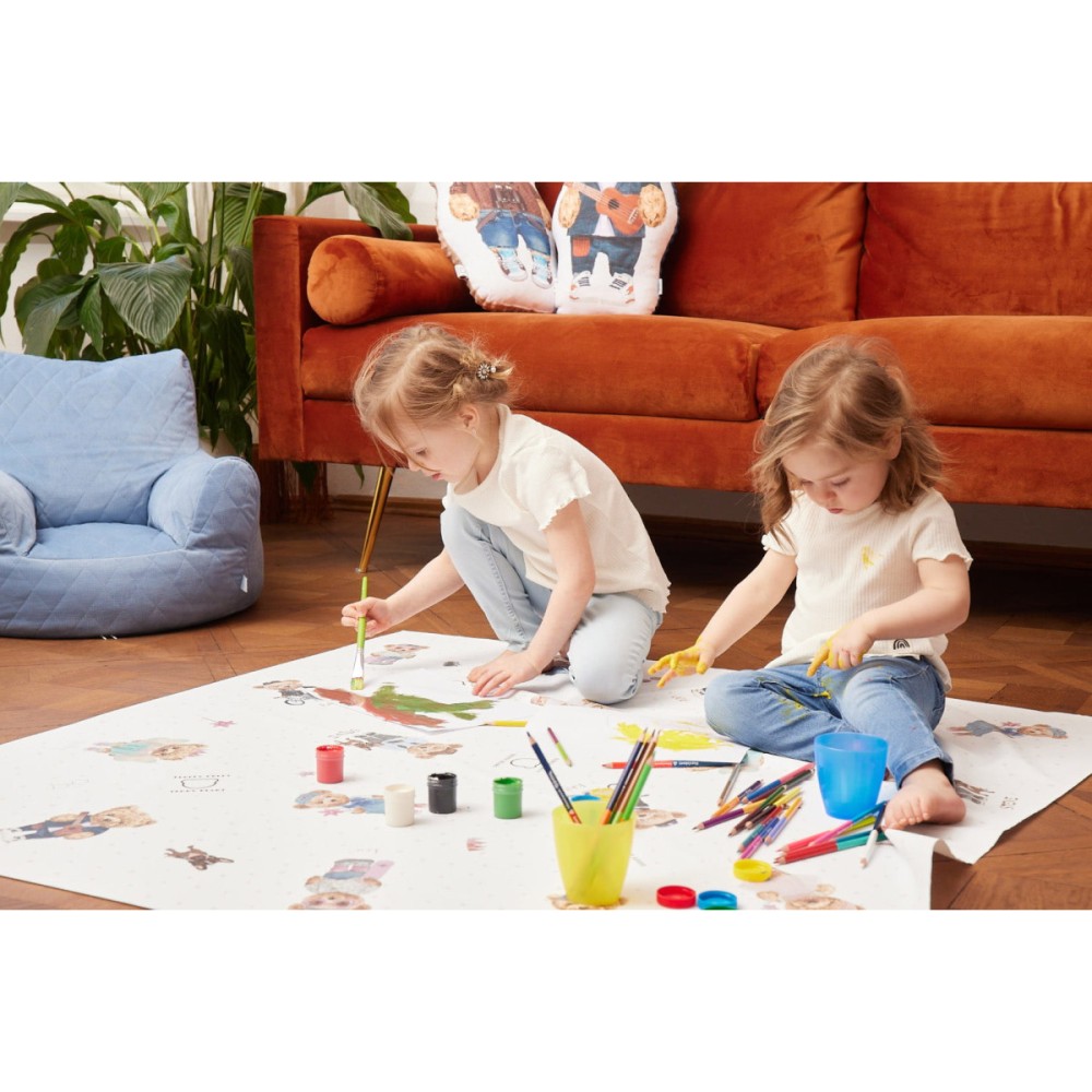 Коврик водонепроницаемый Cebababy 120x120 Raccoon