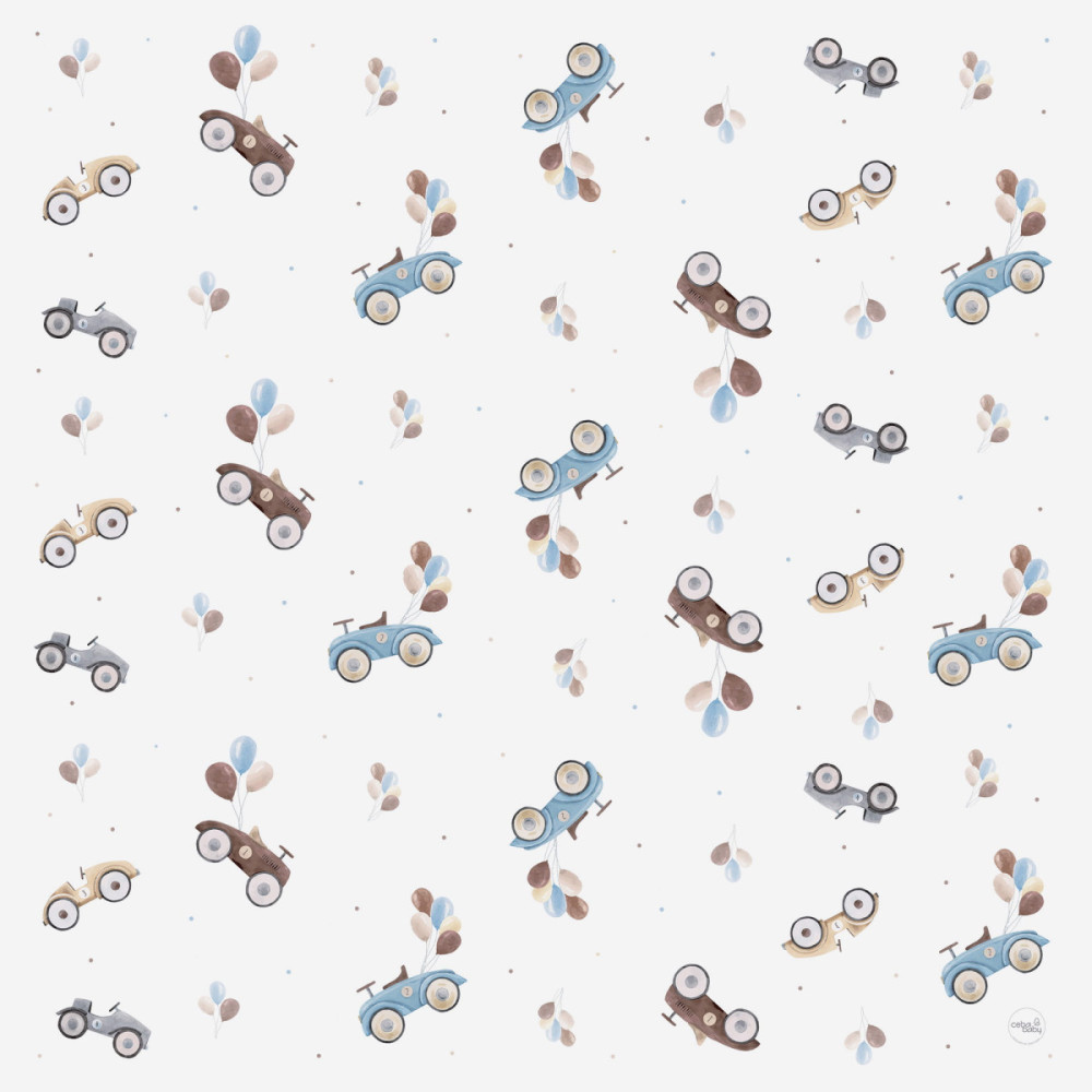 Коврик водонепроницаемый Cebababy 120x120 Cars