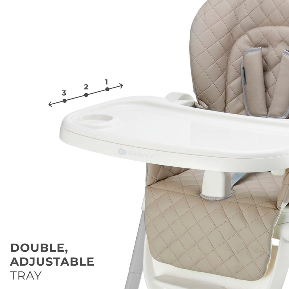 Kinderkraft Tulo - стільчик для годування 3в1 • Beige (KHTULO00BEG0000) Kinderkraft Tulo - стільчик для годування 3в1 • Beige (KHTULO00BEG0000)