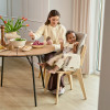Kinderkraft Tulo - стільчик для годування 3в1 • Beige (KHTULO00BEG0000)