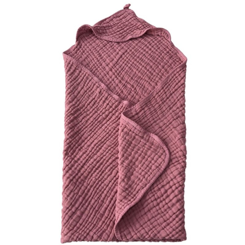 Lovely Svi 80x80 - дитячий рушник з капюшоном, муслін • Pink