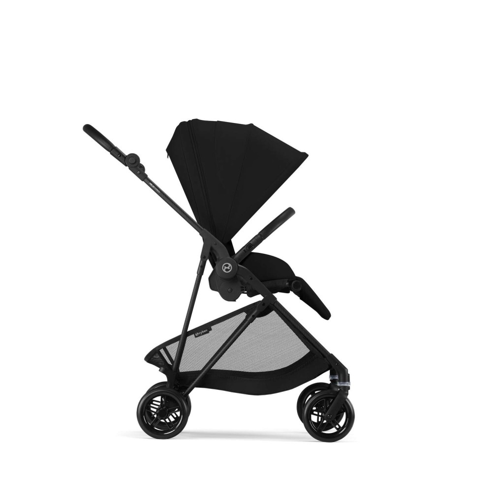 Прогулянкова коляска Cybex Melio (з бампером) Magic Black