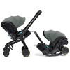 Doona X - автокрісло-коляска i-Size для новонародженого (40-85 см), схвалена для літака • Slate Green (Forest Grey)