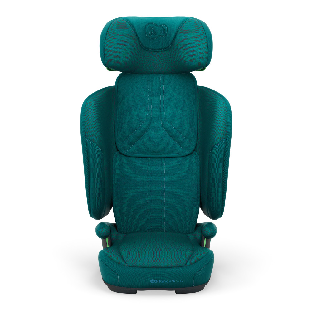 Kinderkraft Unity 2 i-Size - детское автокресло (от 3.5 до 12 лет / 100 - 150 см) • Green (KCUNIT02GRE0000)