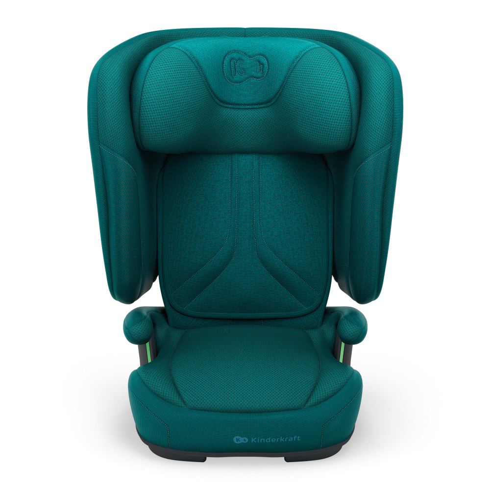 Kinderkraft Unity 2 i-Size - детское автокресло (от 3.5 до 12 лет / 100 - 150 см) • Green (KCUNIT02GRE0000)
