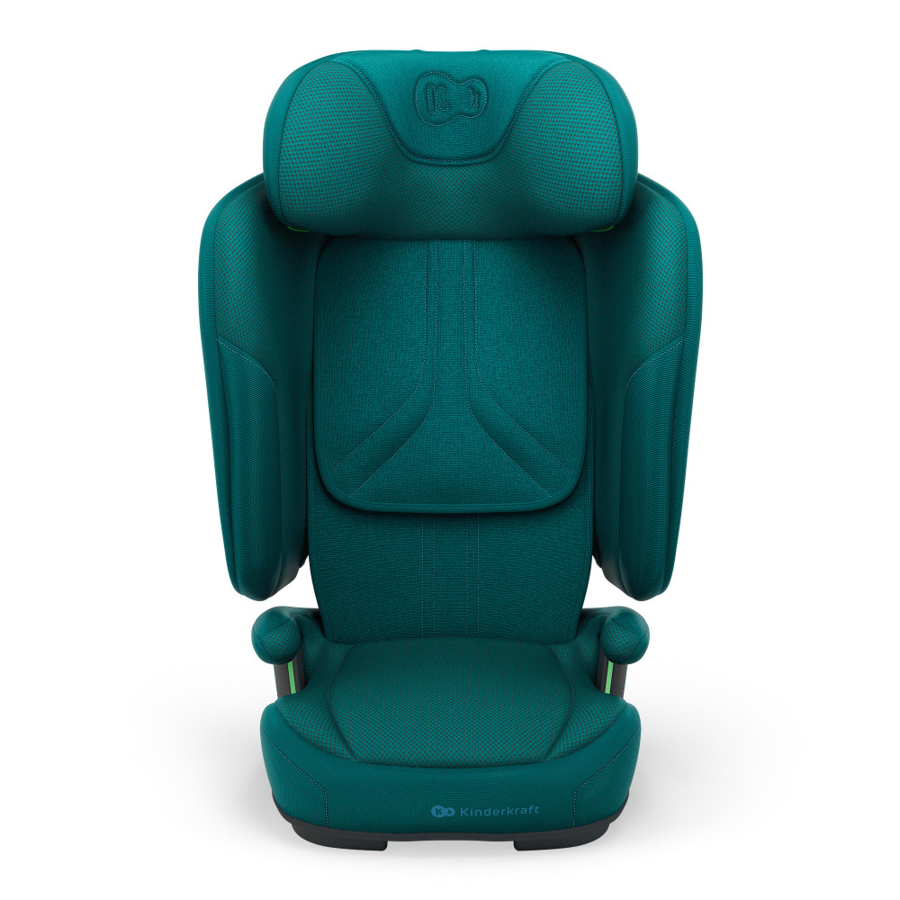 Kinderkraft Unity 2 i-Size - детское автокресло (от 3.5 до 12 лет / 100 - 150 см) • Green (KCUNIT02GRE0000)