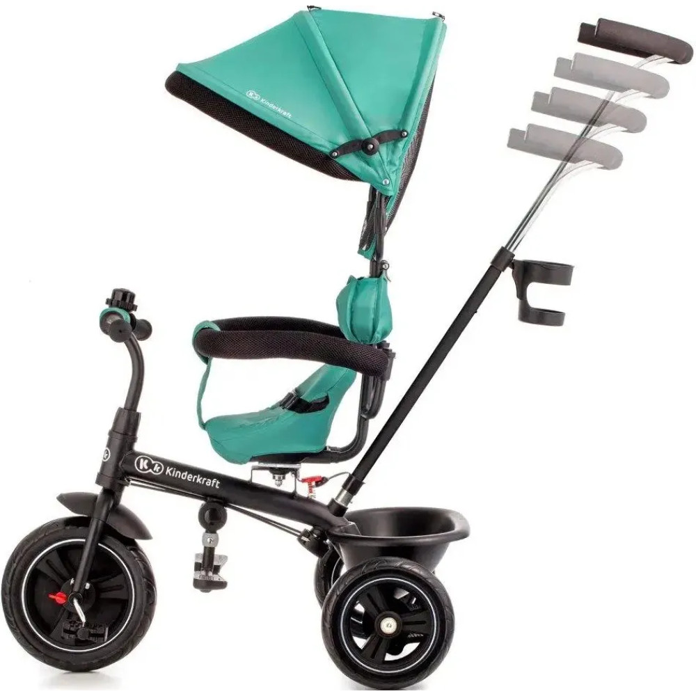 Триколісний велосипед Kinderkraft Freeway Green (KKRFRWAGRE0000)