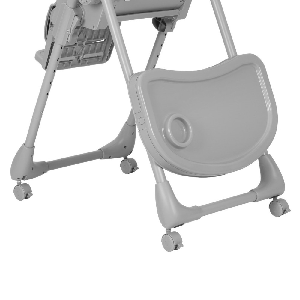 Carrello Lotus CRL-12101 - стульчик для кормления на колесах, шезлонг, регулировка по высоте и спинки, дуга с игрушками • Alba Grey Carrello Lotus CRL-12101 - стульчик для кормления на колесах, шезлонг, регулировка по высоте и спинки, дуга с игрушками • Alba Grey