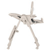 Carrello Lotus CRL-12101 - стульчик для кормления на колесах, шезлонг, регулировка по высоте и спинки, дуга с игрушками • Dune Beige