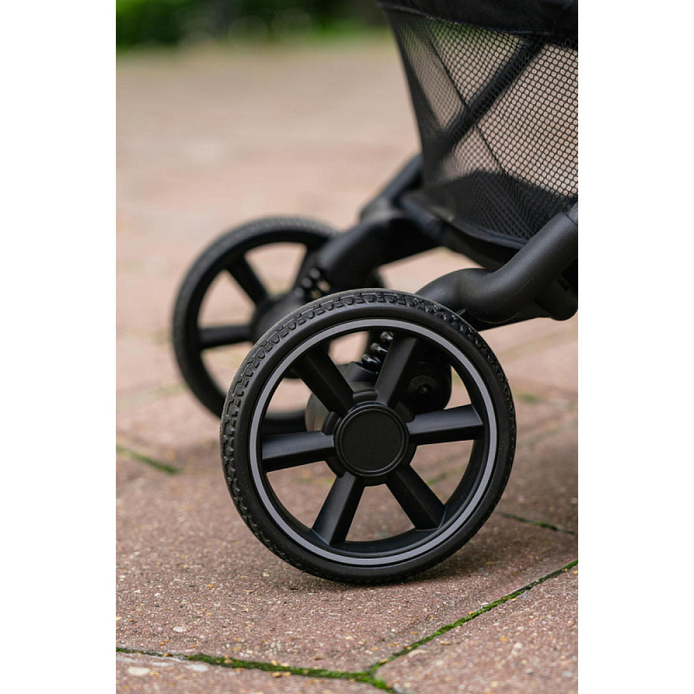 Carrello Evo CRL-5533 - легкая прогулочная коляска для путешествий, размер ручной клади, карбоновая рама • Parchment Beige
