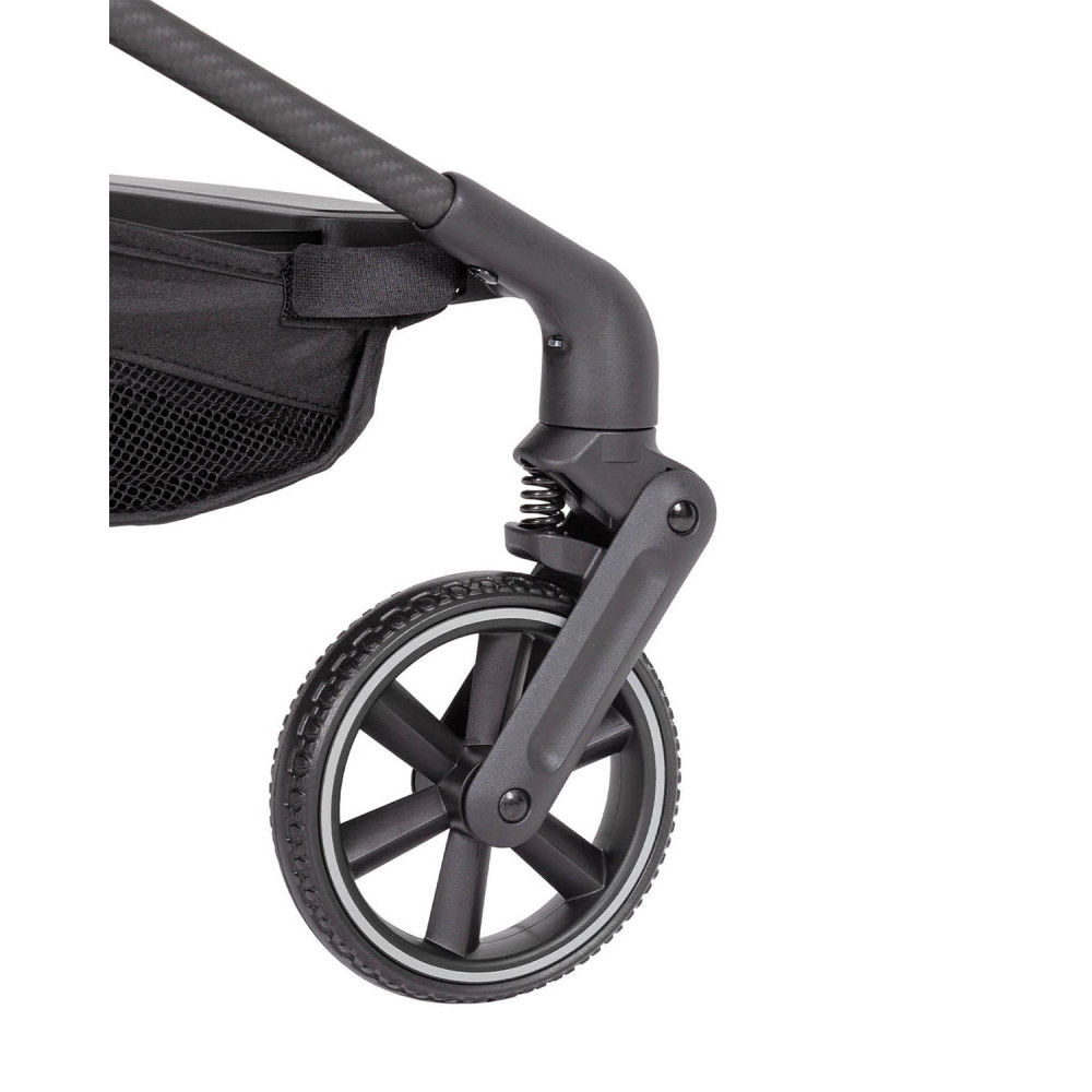 Carrello Evo CRL-5533 - легкая прогулочная коляска для путешествий, размер ручной клади, карбоновая рама • Shamrock Green