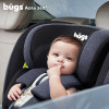 Bugs Aera 360° - детское автокресло i-Size (0 – 12 лет / 40 – 150 см) с функцией поворота 360 по ходу и против направления движения, боковая защита, крепление Isofix • Shadow Grey