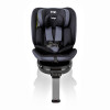 Bugs Aera 360° - детское автокресло i-Size (0 – 12 лет / 40 – 150 см) с функцией поворота 360 по ходу и против направления движения, боковая защита, крепление Isofix • Shadow Grey