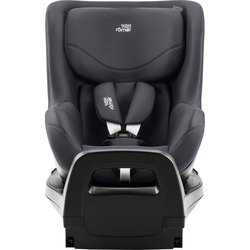 Britax Romer Dualfix PRO - автокрісло для новонародженого (від 0 до 4 років / 40 - 105 см) з функцією повороту 360 (по ходу та проти напрямку руху), кріплення ISOFIX • Classic Deep Grey