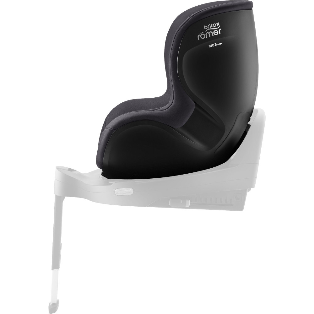 Britax Romer Dualfix PRO - автокрісло для новонародженого (від 0 до 4 років / 40 - 105 см) з функцією повороту 360 (по ходу та проти напрямку руху), кріплення ISOFIX • Classic Deep Grey