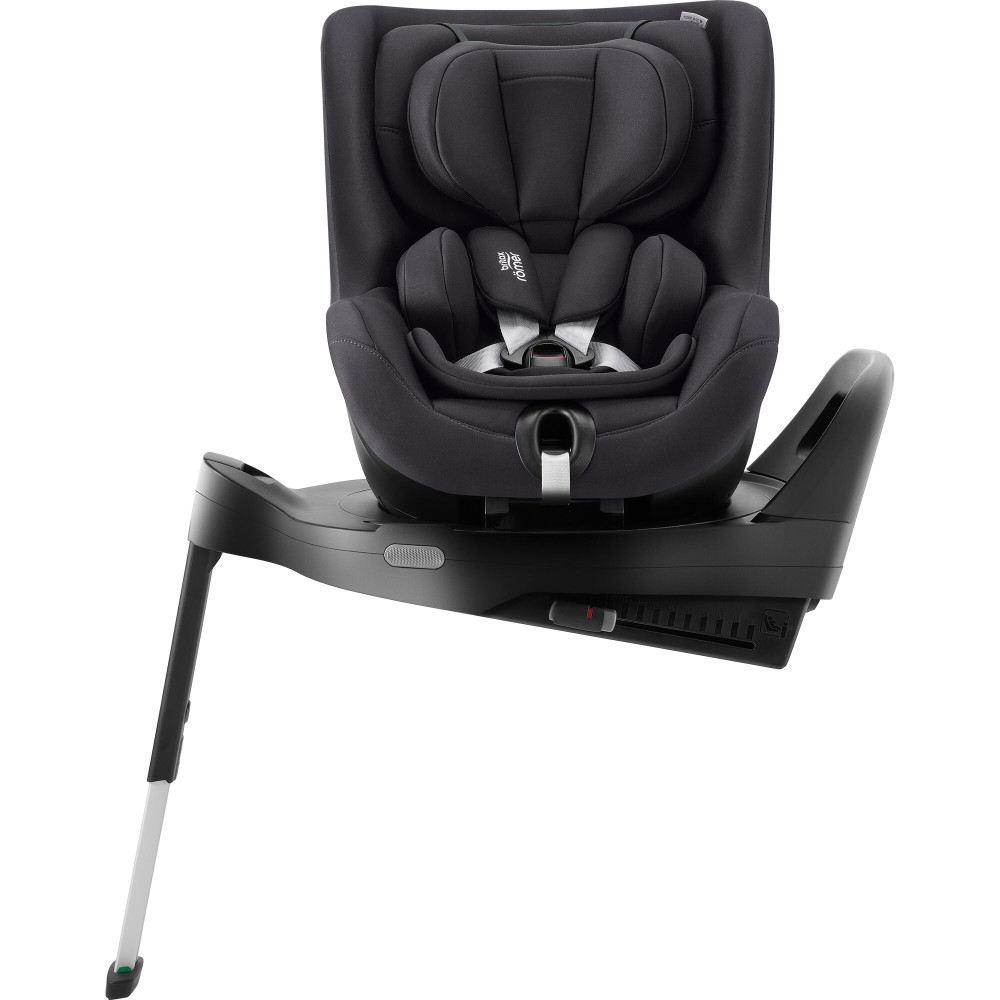 Britax Romer Dualfix PRO - автокрісло для новонародженого (від 0 до 4 років / 40 - 105 см) з функцією повороту 360 (по ходу та проти напрямку руху), кріплення ISOFIX • Classic Deep Grey