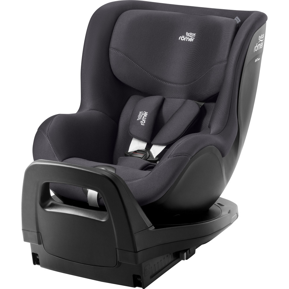 Britax Romer Dualfix PRO - автокрісло для новонародженого (від 0 до 4 років / 40 - 105 см) з функцією повороту 360 (по ходу та проти напрямку руху), кріплення ISOFIX • Classic Deep Grey