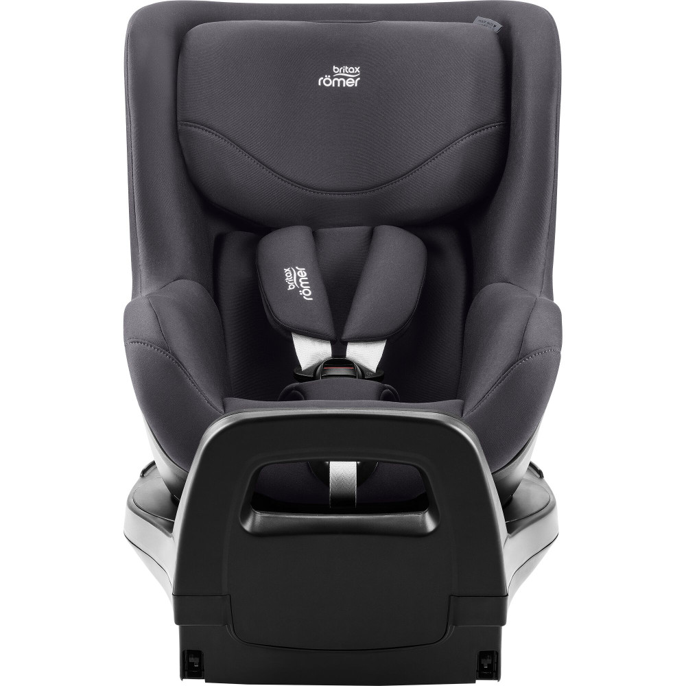 Britax Romer Dualfix PRO - автокрісло для новонародженого (від 0 до 4 років / 40 - 105 см) з функцією повороту 360 (по ходу та проти напрямку руху), кріплення ISOFIX • Classic Deep Grey