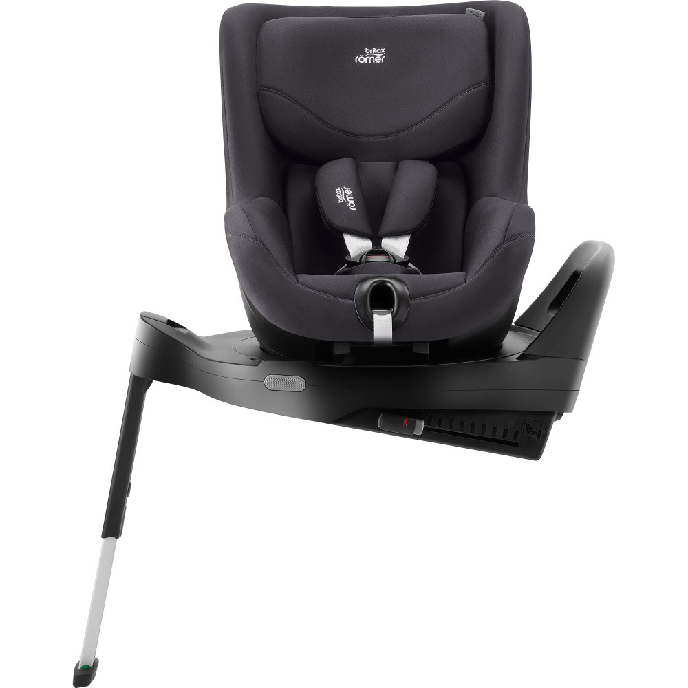 Britax Romer Dualfix PRO - автокрісло для новонародженого (від 0 до 4 років / 40 - 105 см) з функцією повороту 360 (по ходу та проти напрямку руху), кріплення ISOFIX • Classic Deep Grey
