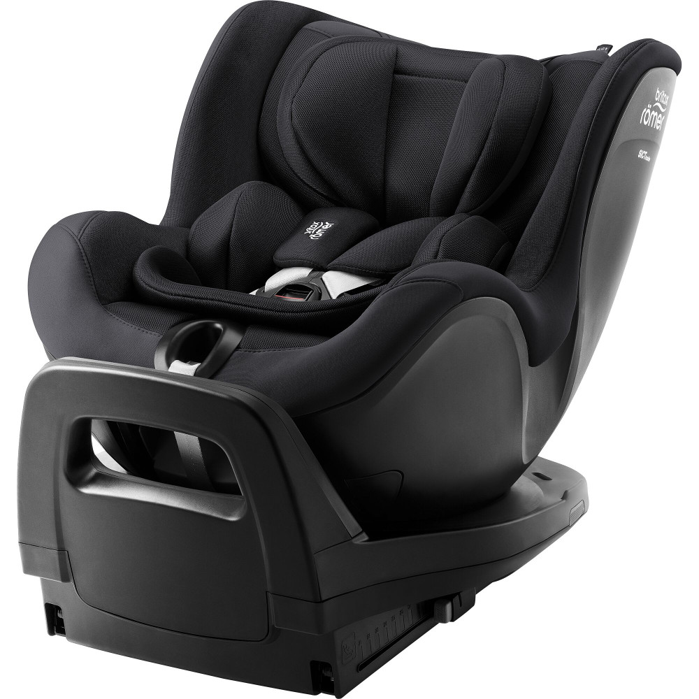 Britax Romer Dualfix PRO - автокрісло для новонародженого (від 0 до 4 років / 40 - 105 см) з функцією повороту 360 (по ходу та проти напрямку руху), кріплення ISOFIX • Style Carbon Black