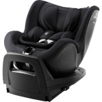 Britax Romer Dualfix PRO - автокресло для новорожденного (от 0 до 4 лет / 40 - 105 см) с функцией поворота на 360 градусов (против и по ходу движения), с креплением ISOFIX • Style Carbon Black
