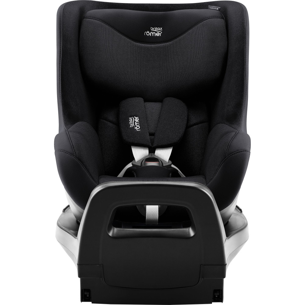 Britax Romer Dualfix PRO - автокрісло для новонародженого (від 0 до 4 років / 40 - 105 см) з функцією повороту 360 (по ходу та проти напрямку руху), кріплення ISOFIX • Style Carbon Black