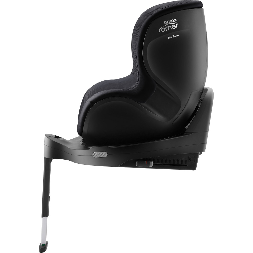 Britax Romer Dualfix PRO - автокрісло для новонародженого (від 0 до 4 років / 40 - 105 см) з функцією повороту 360 (по ходу та проти напрямку руху), кріплення ISOFIX • Style Carbon Black