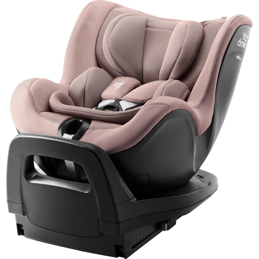 Britax Romer Dualfix PRO - автокрісло для новонародженого (від 0 до 4 років / 40 - 105 см) з функцією повороту 360 (по ходу та проти напрямку руху), кріплення ISOFIX • Style Dusty Rose