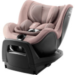 Britax Romer Dualfix PRO - автокресло для новорожденного (от 0 до 4 лет / 40 - 105 см) с функцией поворота на 360 градусов (против и по ходу движения), с креплением ISOFIX • Style Dusty Rose