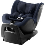 Britax Romer Dualfix PRO - автокресло для новорожденного (от 0 до 4 лет / 40 - 105 см) с функцией поворота на 360 градусов (против и по ходу движения), с креплением ISOFIX • Style Night Blue