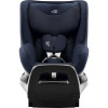 Britax Romer Dualfix PRO - автокресло для новорожденного (от 0 до 4 лет / 40 - 105 см) с функцией поворота на 360 градусов (против и по ходу движения), с креплением ISOFIX • Style Night Blue