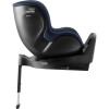 Britax Romer Dualfix PRO - автокресло для новорожденного (от 0 до 4 лет / 40 - 105 см) с функцией поворота на 360 градусов (против и по ходу движения), с креплением ISOFIX • Style Night Blue