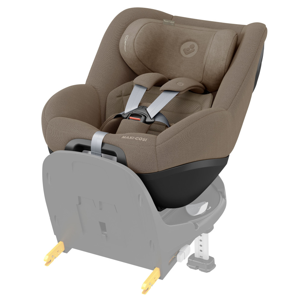 Maxi-Cosi Pearl 360 Pro - поворотное автокресло для детей (от 3 месяцев до 4 лет / 61 - 105 см), для использования автокресла необходима совместимая база ISOFIX (покупается отдельно) • Authentic Truffle