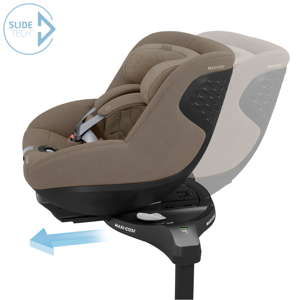 Maxi-Cosi Pearl 360 Pro - поворотное автокресло для детей (от 3 месяцев до 4 лет / 61 - 105 см), для использования автокресла необходима совместимая база ISOFIX (покупается отдельно) • Authentic Truffle Maxi-Cosi Pearl 360 Pro - поворотное автокресло для детей (от 3 месяцев до 4 лет / 61 - 105 см), для использования автокресла необходима совместимая база ISOFIX (покупается отдельно) • Authentic Truffle