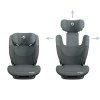 Maxi-Cosi RodiFix S i-Size - автокрісло для дитини (від 3.5 до 12 років / 100 - 150 см),  кілька положень нахилу, регульований розмір, G-CELL технологія бокового захисту • Tonal Graphite