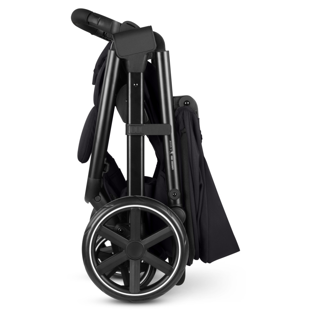 ABC Design Avus 2 - прогулочная коляска с большими колесами • Coal