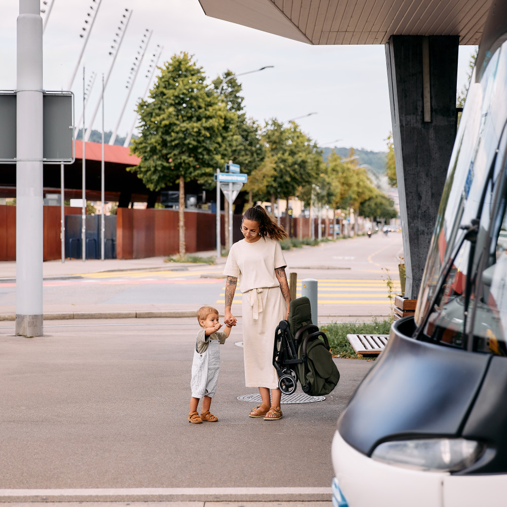  ABC Design Ping 3 Travel - прогулочная коляска для путешествий • Coal