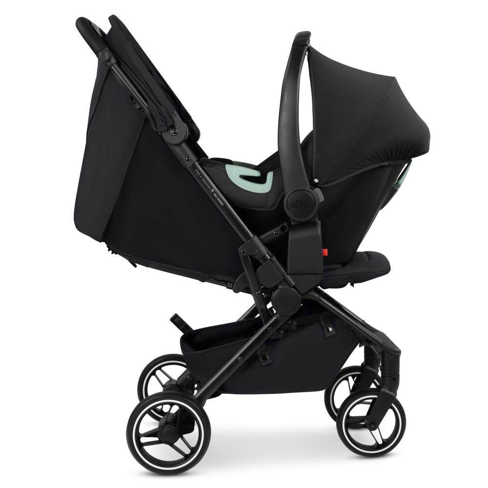 ABC Design Ping 3 Trekking - прогулочная коляска для путешествий • Coal ABC Design Ping 3 Trekking - прогулочная коляска для путешествий • Coal