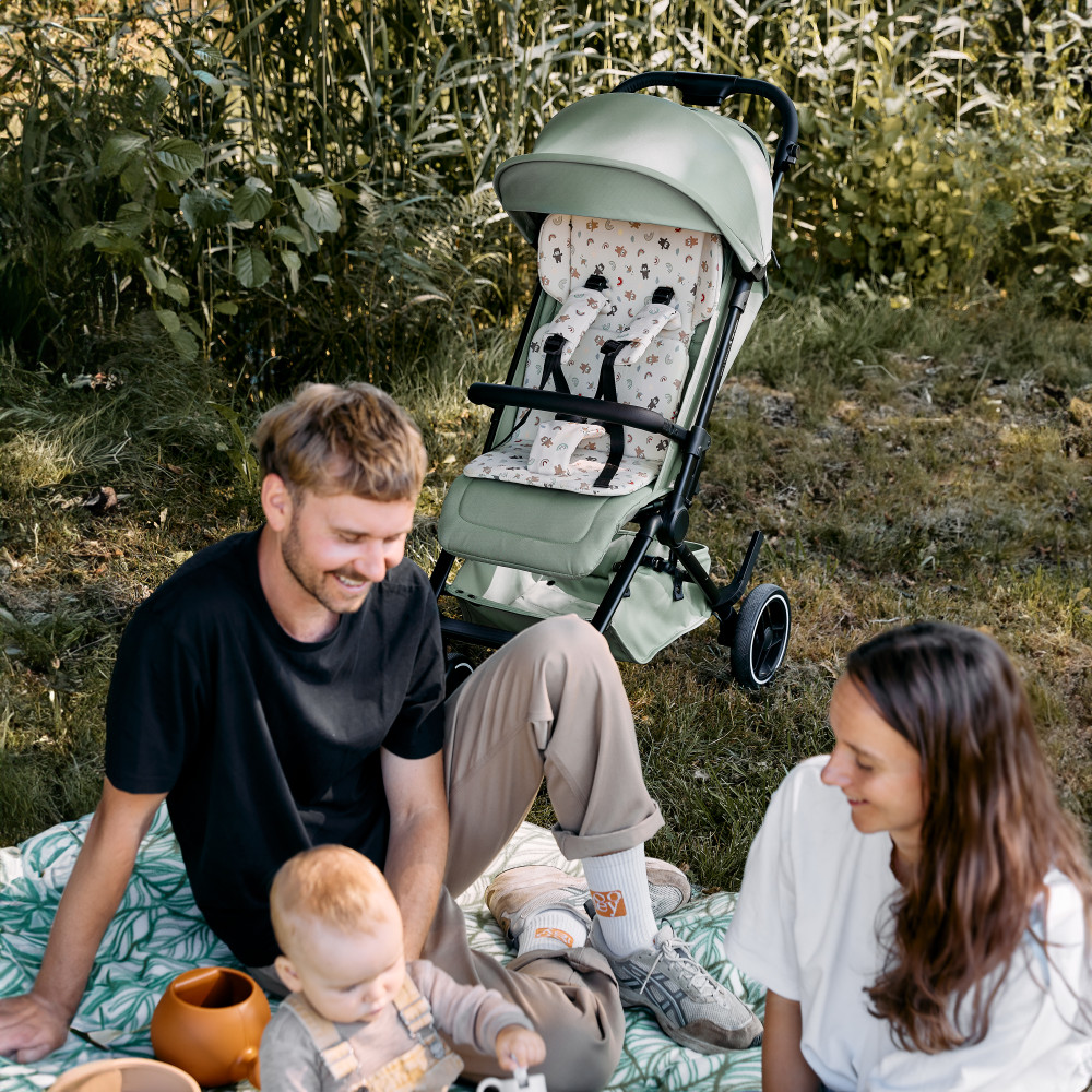 ABC Design Ping 3 Trekking - прогулочная коляска для путешествий • Coal ABC Design Ping 3 Trekking - прогулочная коляска для путешествий • Coal