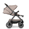 ABC Design Samba 2 - прогулочная коляска для путешествий, система безопасности HappyBelt, удобное складывание FlexiFold, большой корзина • Camel
