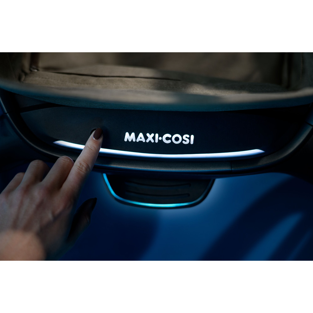 Maxi-Cosi Fame - детская прогулочная коляска для бездорожья (система освещения LED, встроенный павербанк, регулируемая по высоте люлька) • Twillic Truffle Maxi-Cosi Fame - детская прогулочная коляска для бездорожья (система освещения LED, встроенный павербанк, регулируемая по высоте люлька) • Twillic Truffle